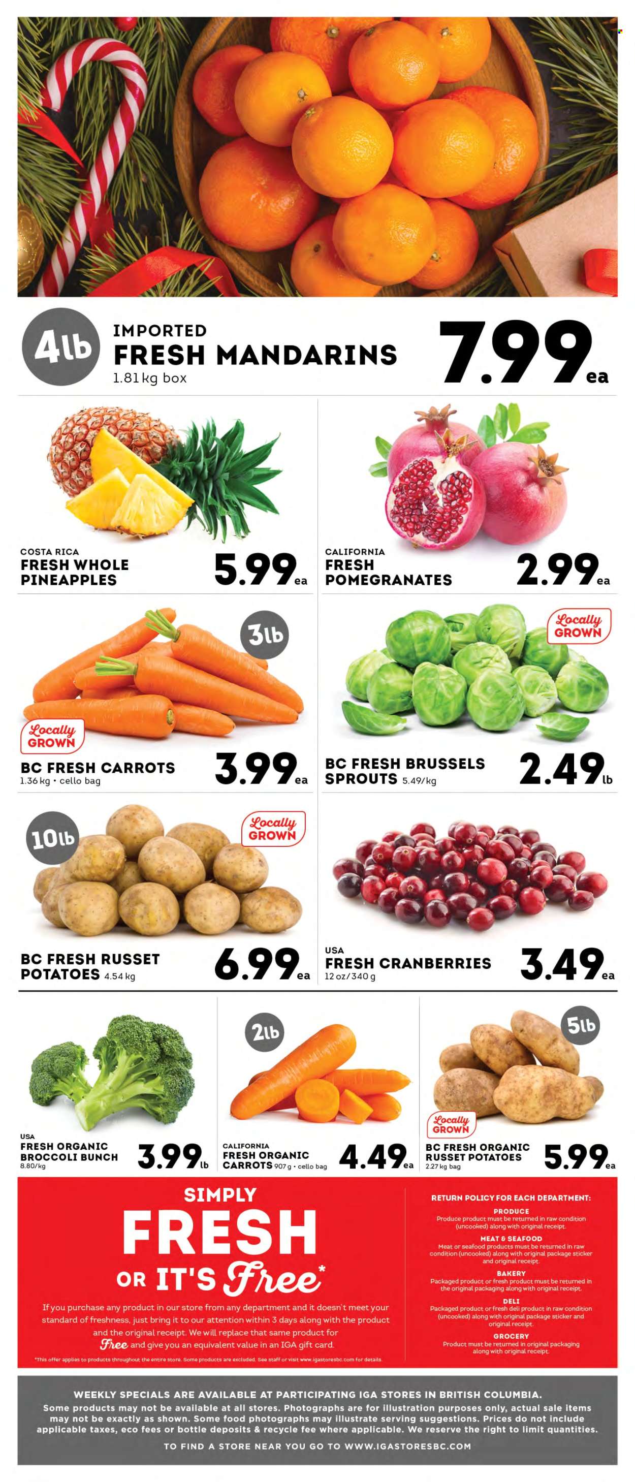IGA Simple Goodness flyer - December 20, 2024 - December 26, 2024. Page 7