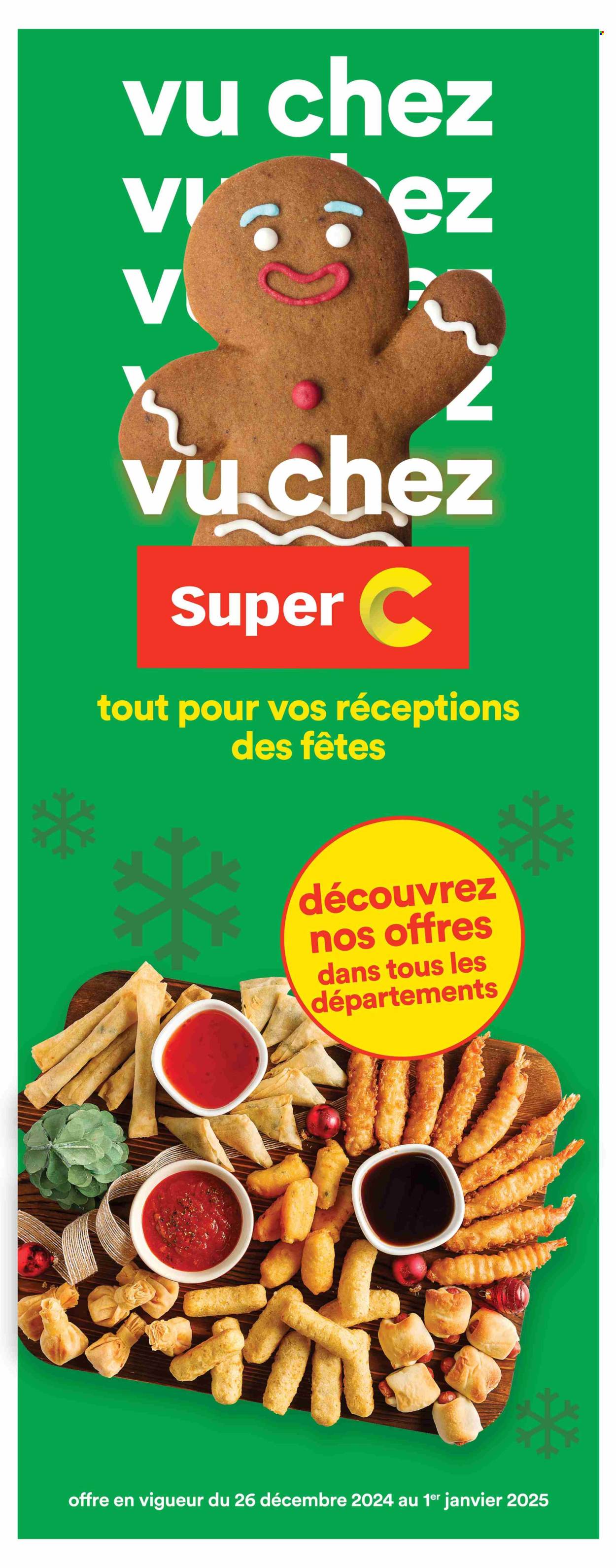 Super C flyer - December 26, 2024 - January 01, 2025. Page 1