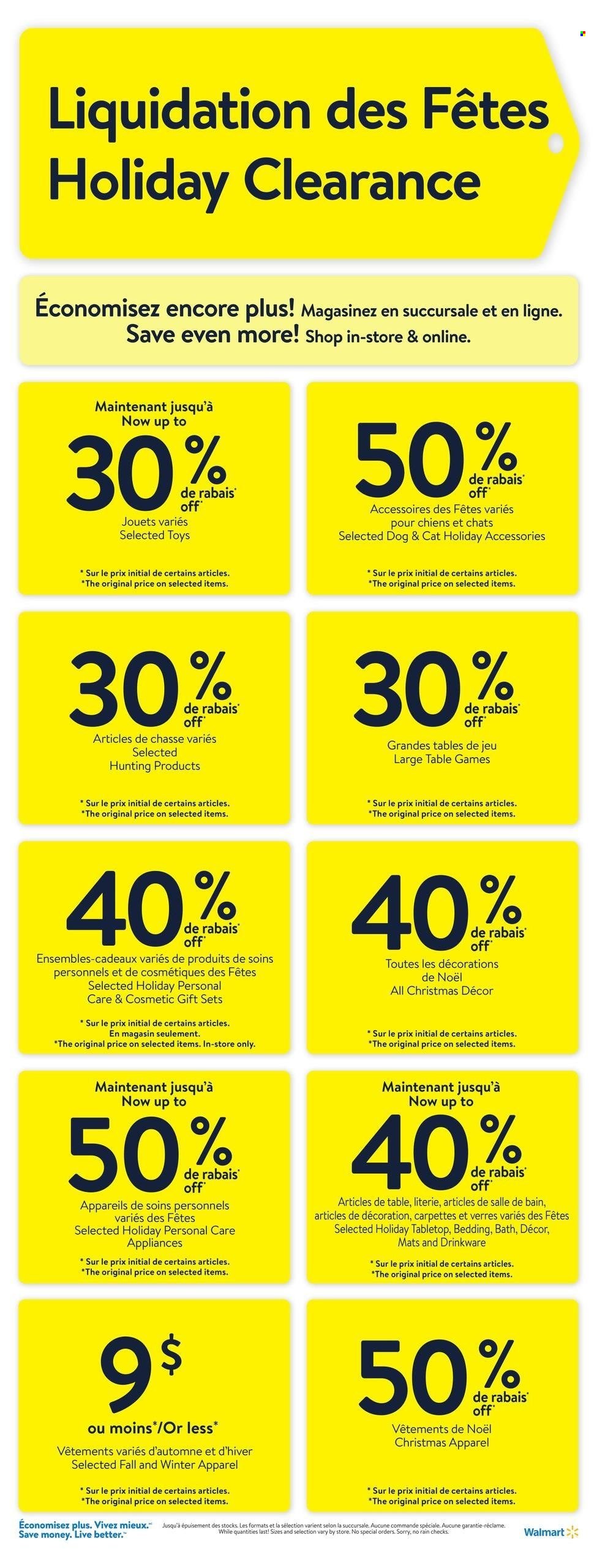 Walmart flyer - December 26, 2024 - January 01, 2025. Page 3