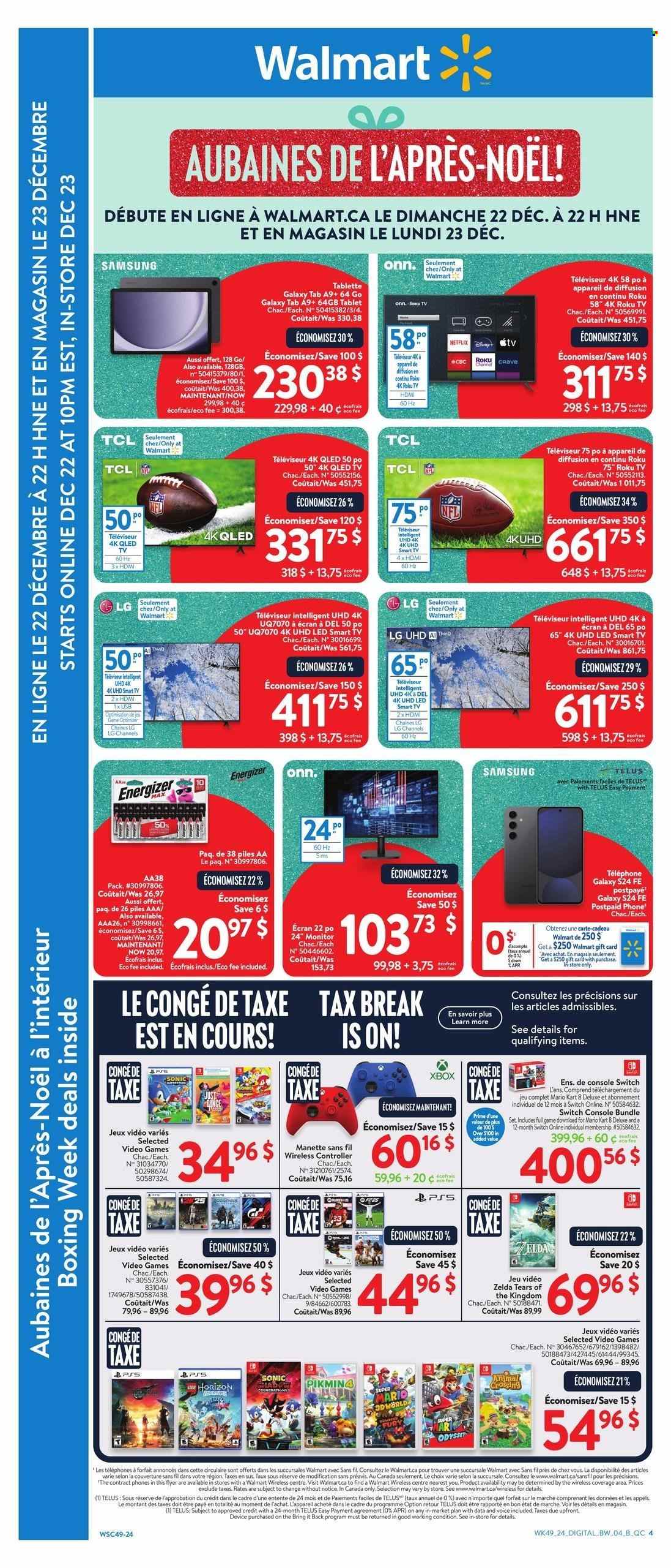 Walmart flyer - December 22, 2024 - January 01, 2025. Page 4