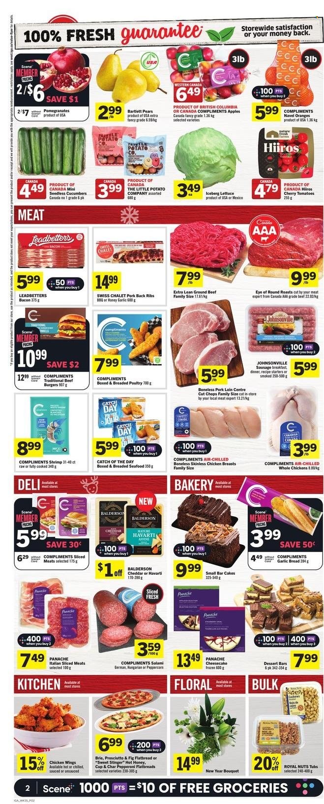 IGA flyer - December 26, 2024 - January 01, 2025. Page 3