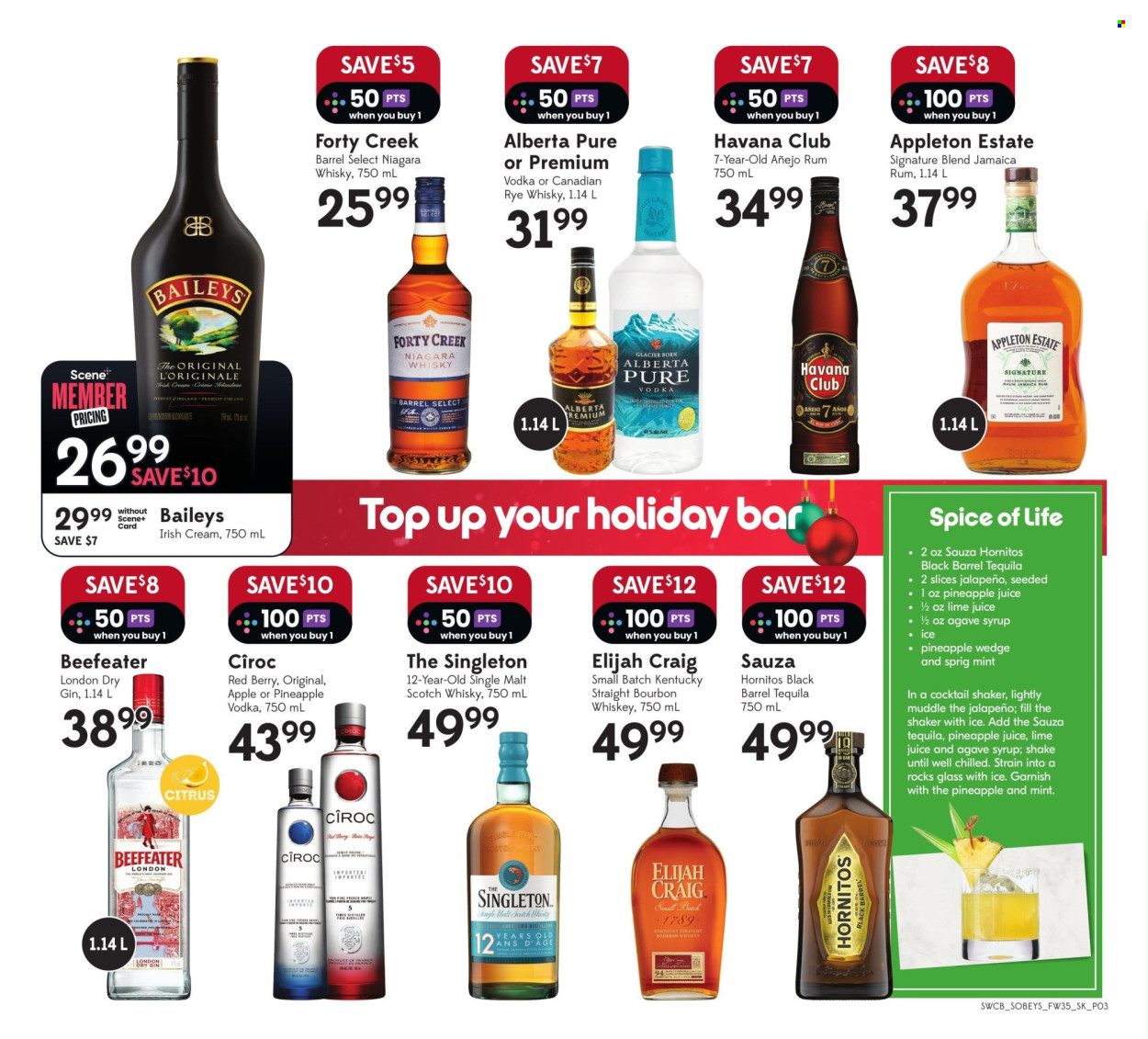 Sobeys Liquor flyer - December 26, 2024 - January 01, 2025. Page 3