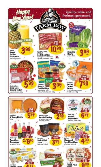 Farm Boy Flyer - December 26, 2024 - January 01, 2025.