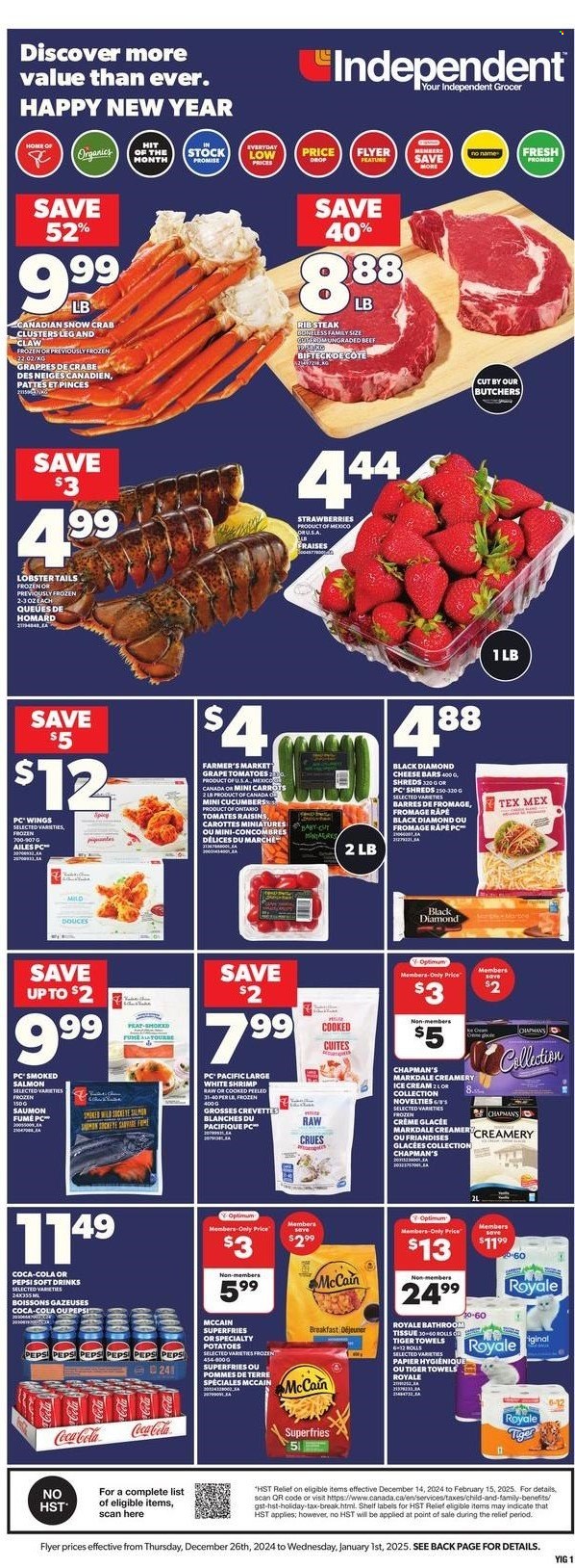 Independent flyer - December 26, 2024 - January 01, 2025. Page 1