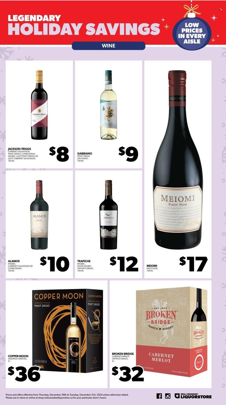 Real Canadian Liquorstore flyer - December 26, 2024 - December 31, 2024. Page 3