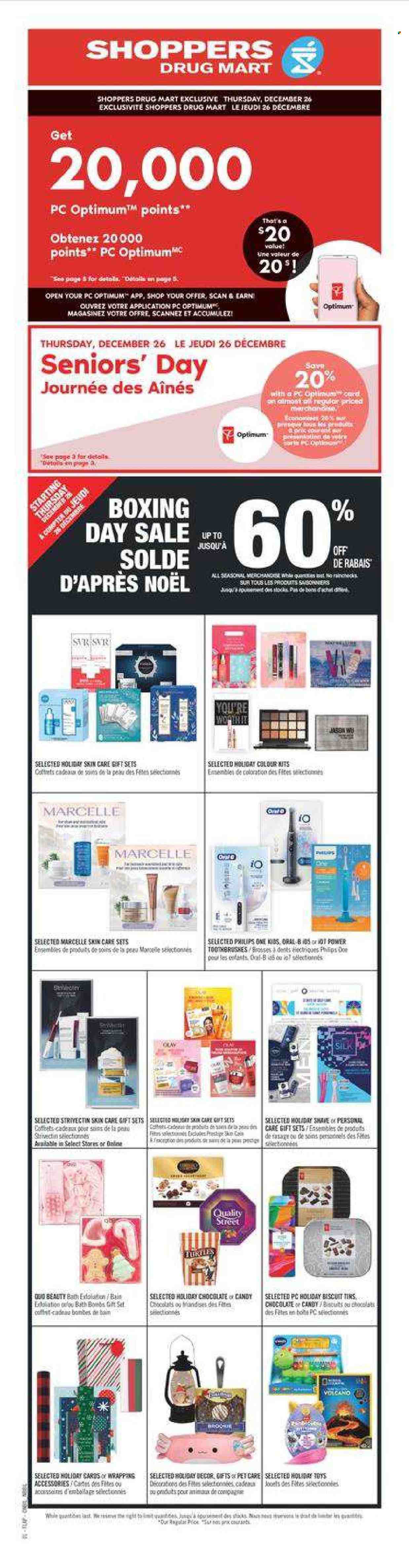 Shoppers Drug Mart flyer - December 26, 2024 - January 02, 2025. Page 1