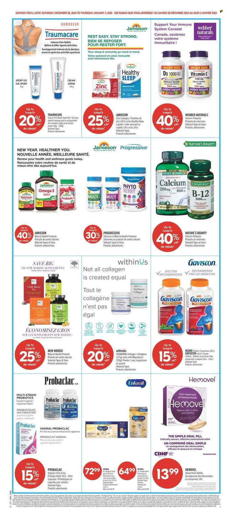Shoppers Drug Mart flyer - December 28, 2024 - January 02, 2025. Page 5