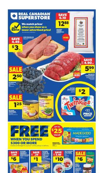 Real Canadian Superstore Flyer - January 02, 2025 - January 08, 2025.