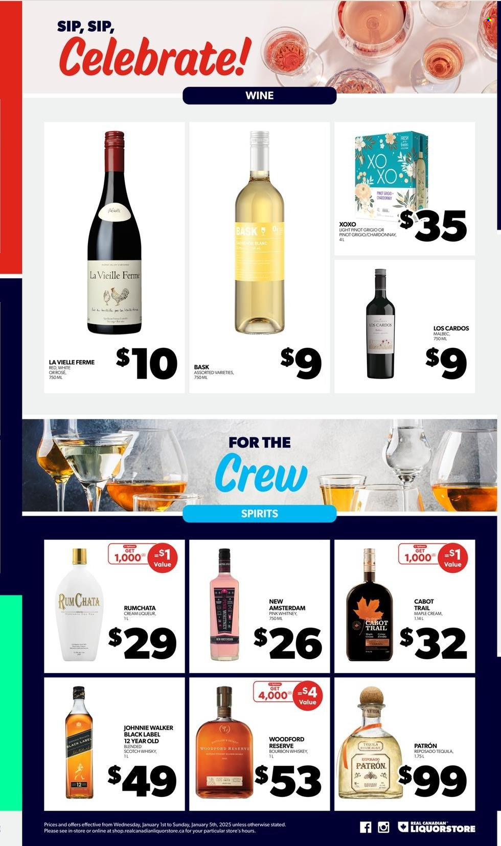 Real Canadian Liquorstore flyer - January 01, 2025 - January 05, 2025. Page 3