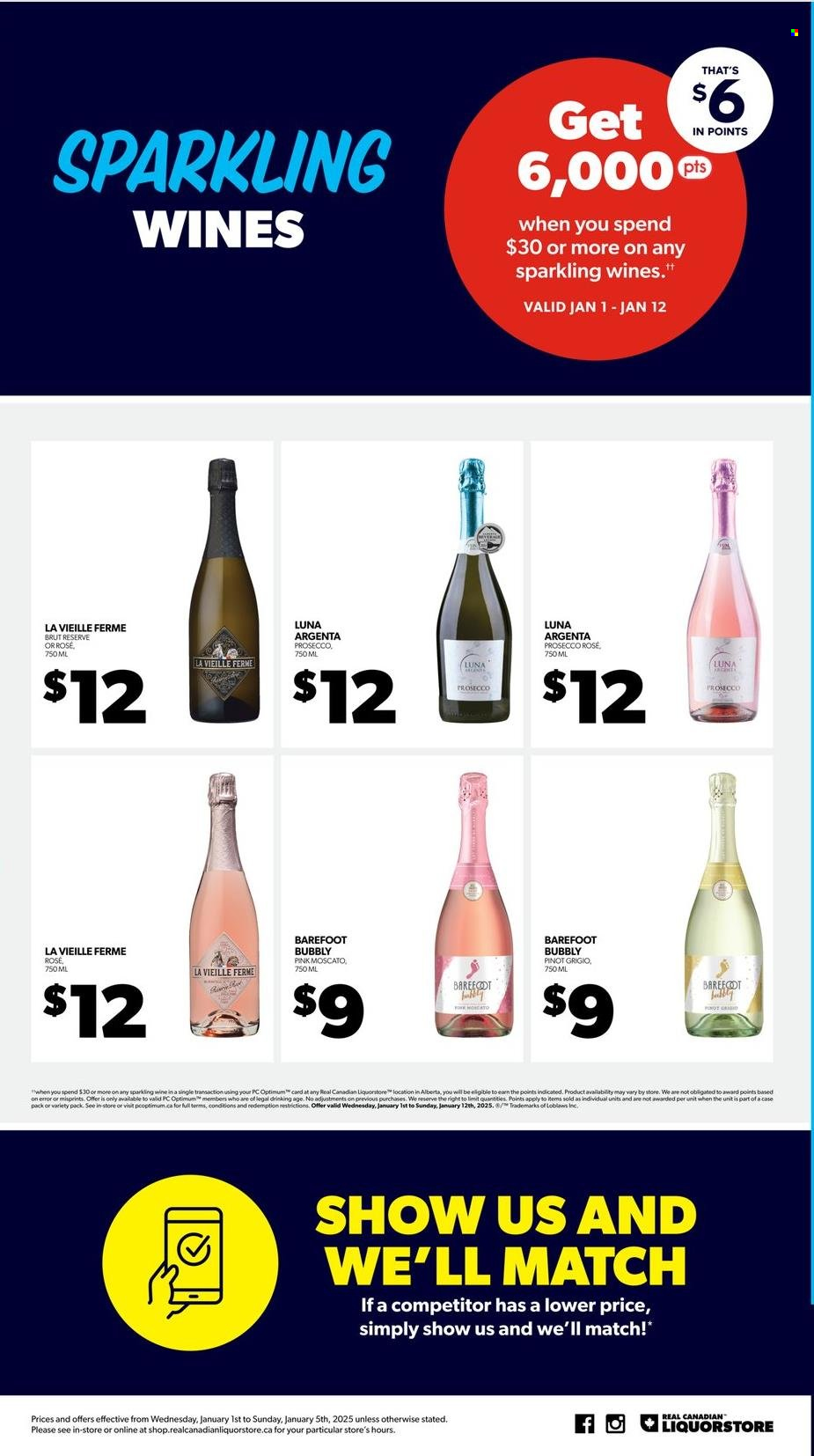Real Canadian Liquorstore flyer - January 01, 2025 - January 05, 2025. Page 4