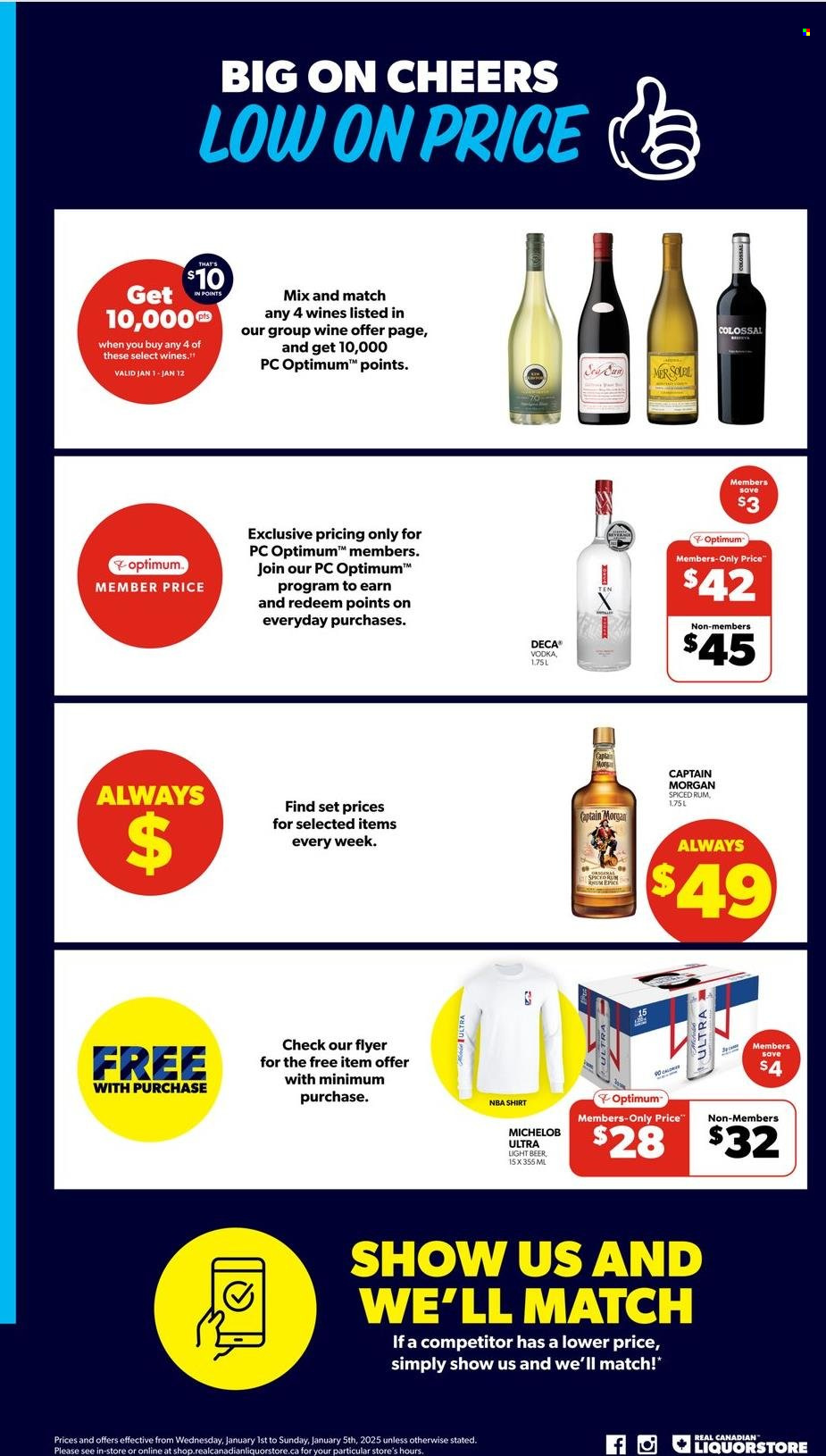Real Canadian Liquorstore flyer - January 01, 2025 - January 05, 2025. Page 6