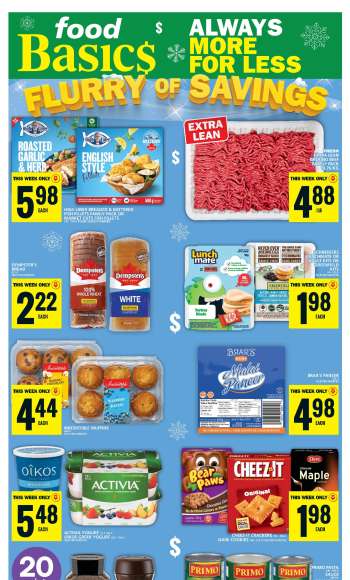 Food Basics Flyer - January 02, 2025 - January 08, 2025.
