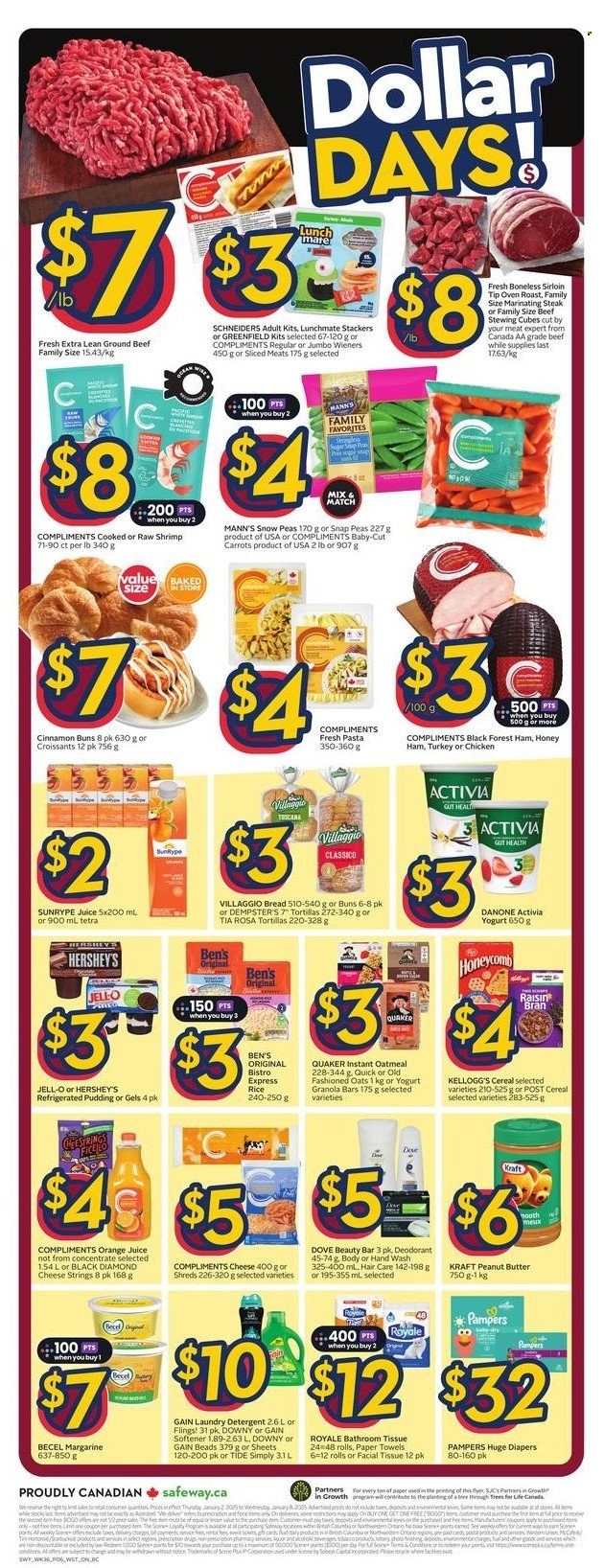 Circulaire Safeway - 02 Janvier 2025 - 08 Janvier 2025. Page 2