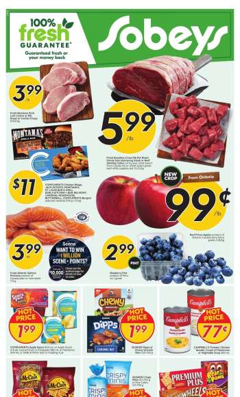 Circulaire Sobeys - 02 Janvier 2025 - 08 Janvier 2025.