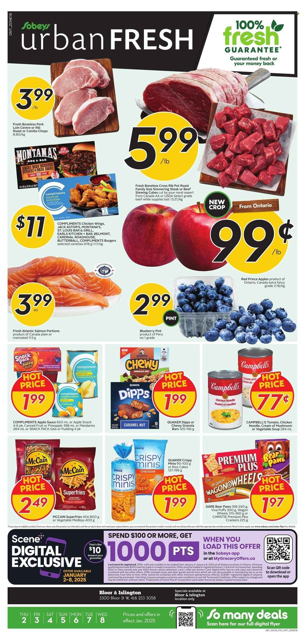Sobeys Urban Fresh flyer - January 02, 2025 - January 08, 2025. Page 1