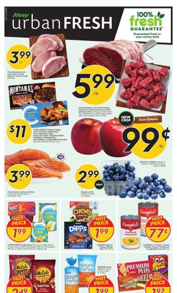 Sobeys Urban Fresh Flyer - January 02, 2025 - January 08, 2025.