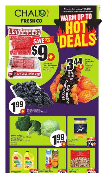 FreshCo. Flyer - January 09, 2025 - January 15, 2025.