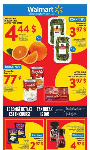 Circulaire Walmart - 09 Janvier 2025 - 15 Janvier 2025.