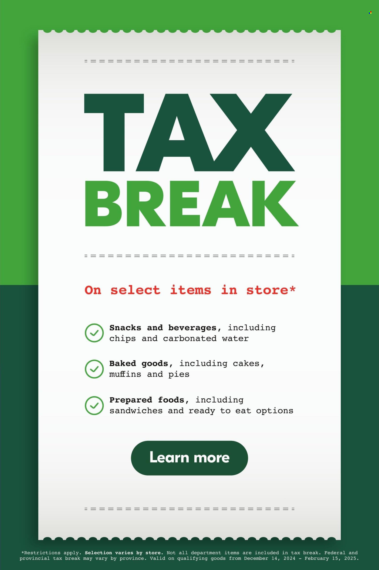 Sobeys flyer - January 09, 2025 - January 15, 2025. Page 6