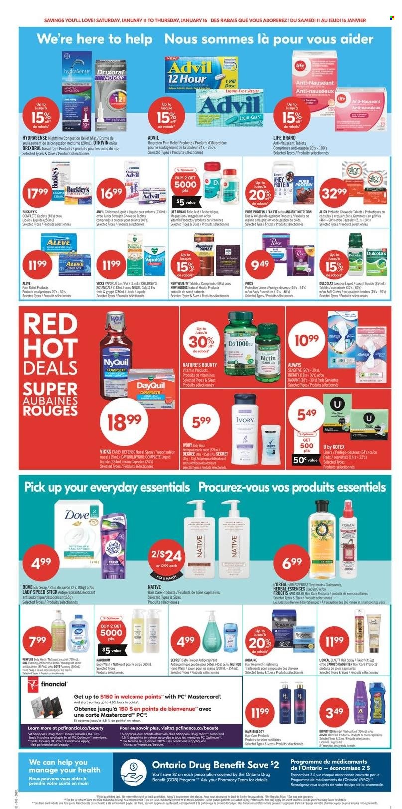 Shoppers Drug Mart flyer - January 11, 2025 - January 16, 2025. Page 4