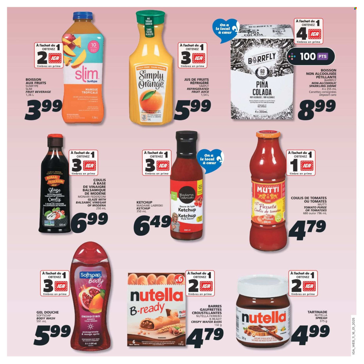 IGA flyer - January 16, 2025 - January 22, 2025. Page 30