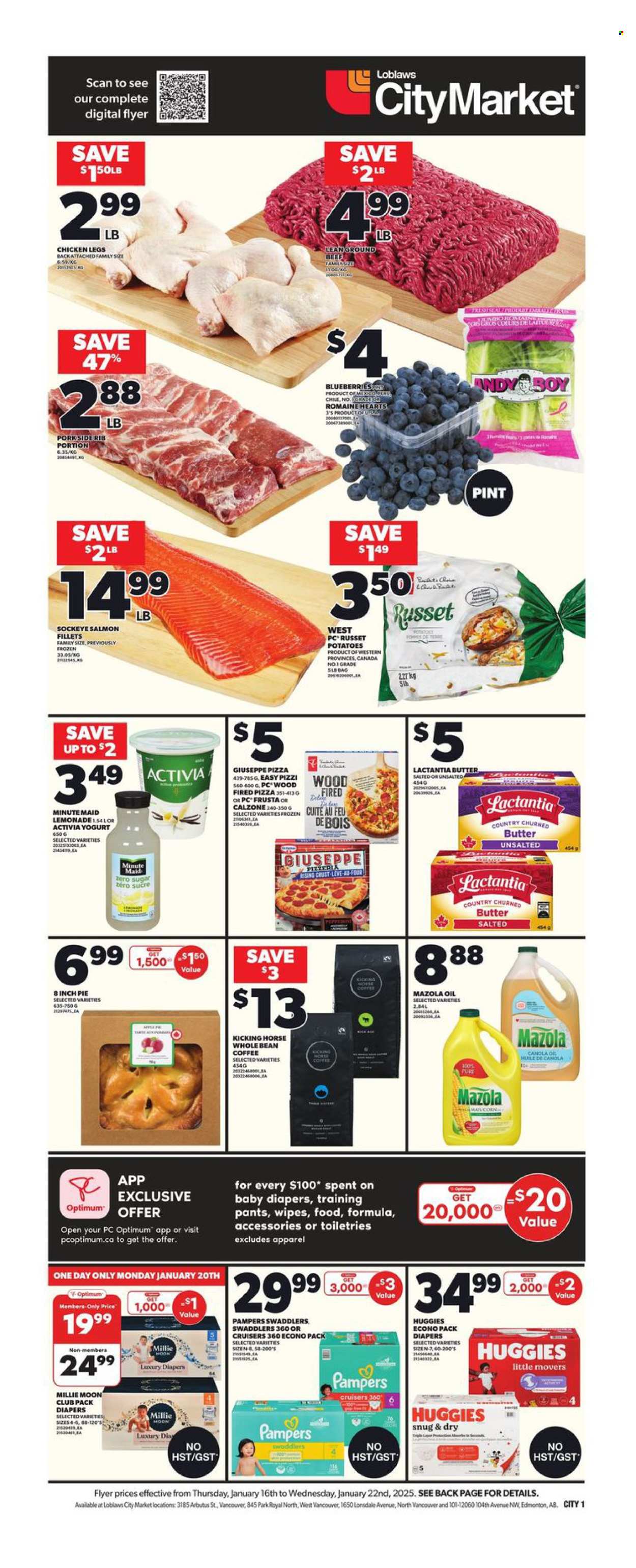 Loblaws flyer - January 16, 2025 - January 22, 2025. Page 1