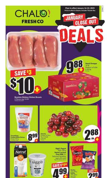 FreshCo. Flyer - January 16, 2025 - January 22, 2025.