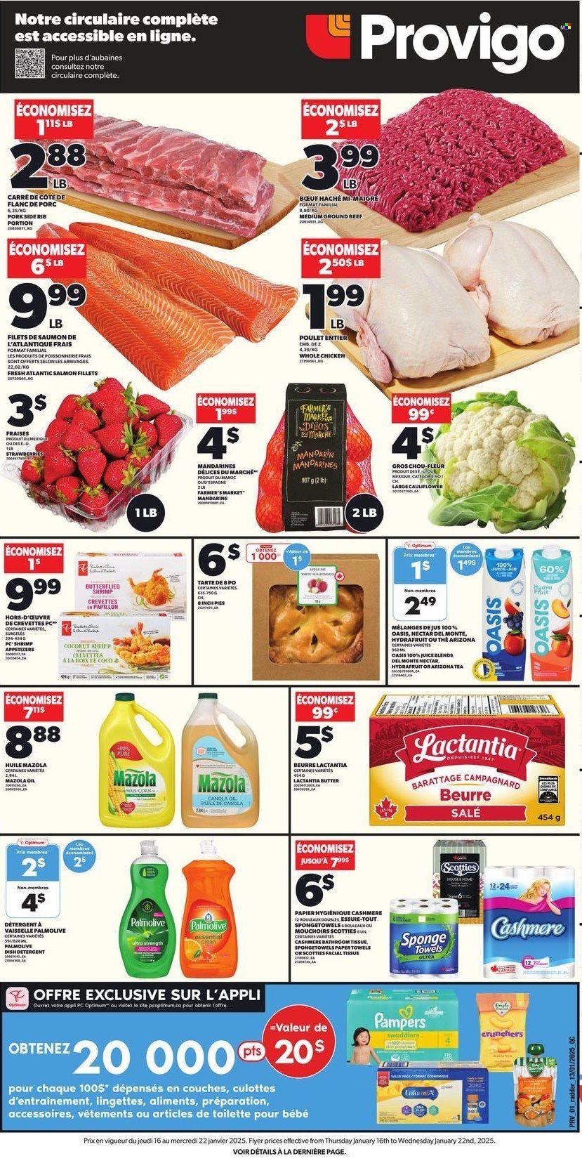 Circulaire Provigo - 16 Janvier 2025 - 22 Janvier 2025. Page 1