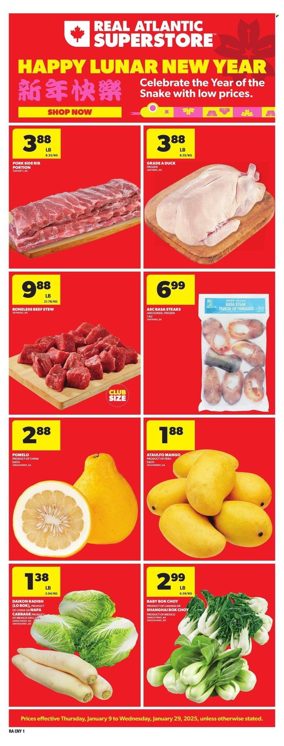 Atlantic Superstore flyer - January 09, 2025 - January 29, 2025. Page 1