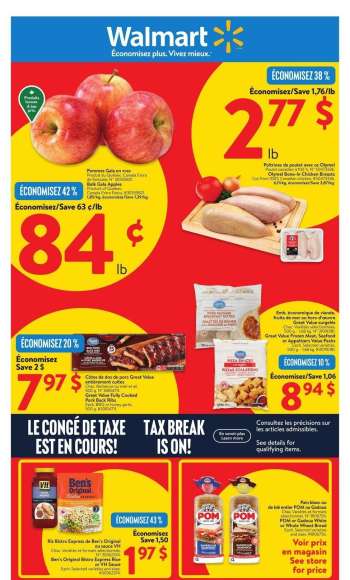 Circulaire Walmart - 16 Janvier 2025 - 22 Janvier 2025.