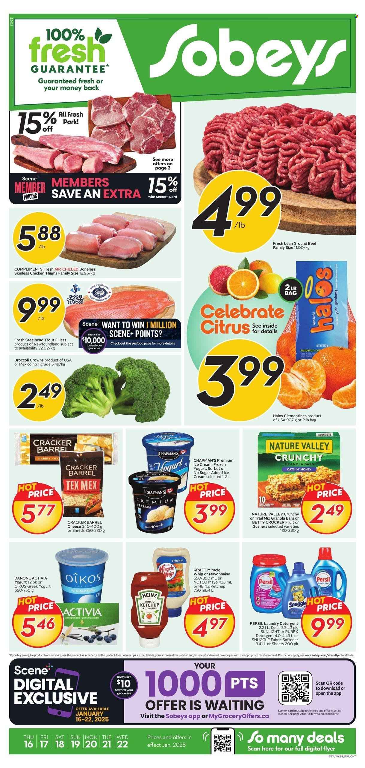 Sobeys flyer - January 16, 2025 - January 22, 2025. Page 1