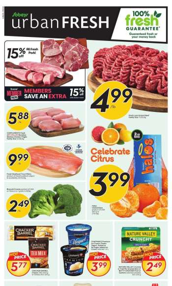 Sobeys Urban Fresh Flyer - January 16, 2025 - January 22, 2025.