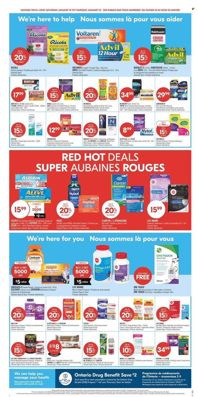Shoppers Drug Mart flyer - January 18, 2025 - January 23, 2025. Page 4