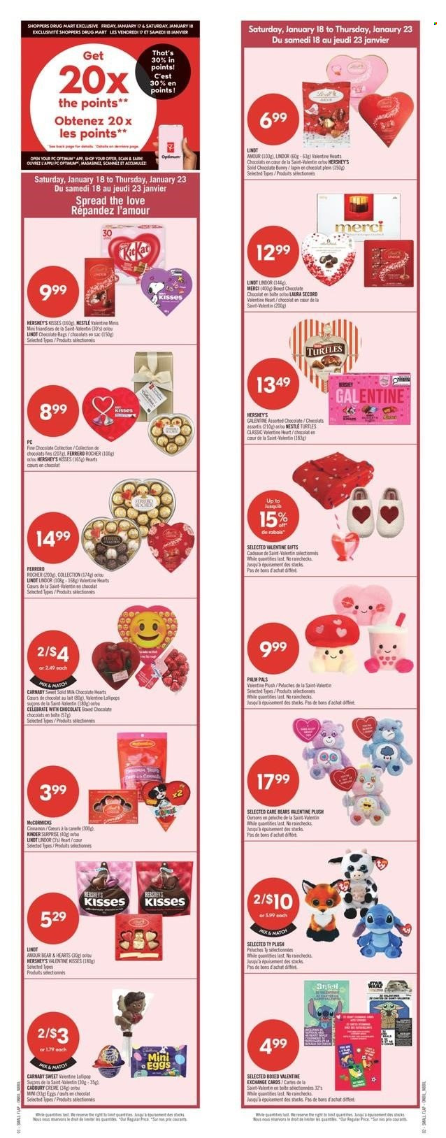 Shoppers Drug Mart flyer - January 18, 2025 - January 23, 2025. Page 18