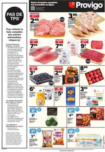 Circulaire Provigo - 23 Janvier 2025 - 29 Janvier 2025.