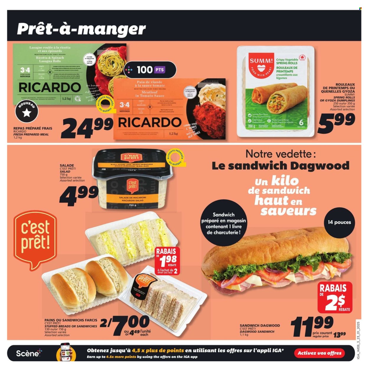 IGA flyer - January 23, 2025 - January 29, 2025. Page 12