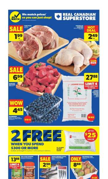 Real Canadian Superstore Flyer - January 23, 2025 - January 29, 2025.