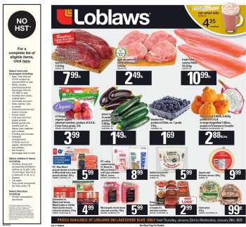 Loblaws Flyer - January 23, 2025 - January 29, 2025.
