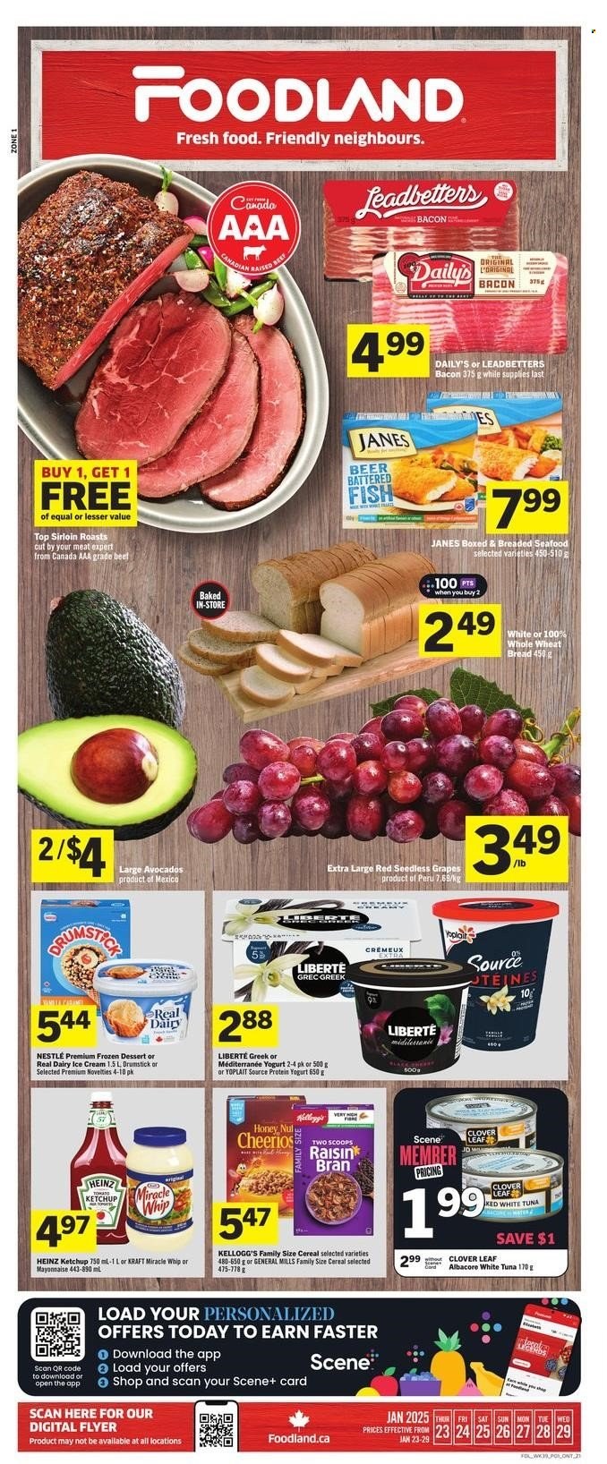 Foodland flyer - January 23, 2025 - January 29, 2025. Page 1