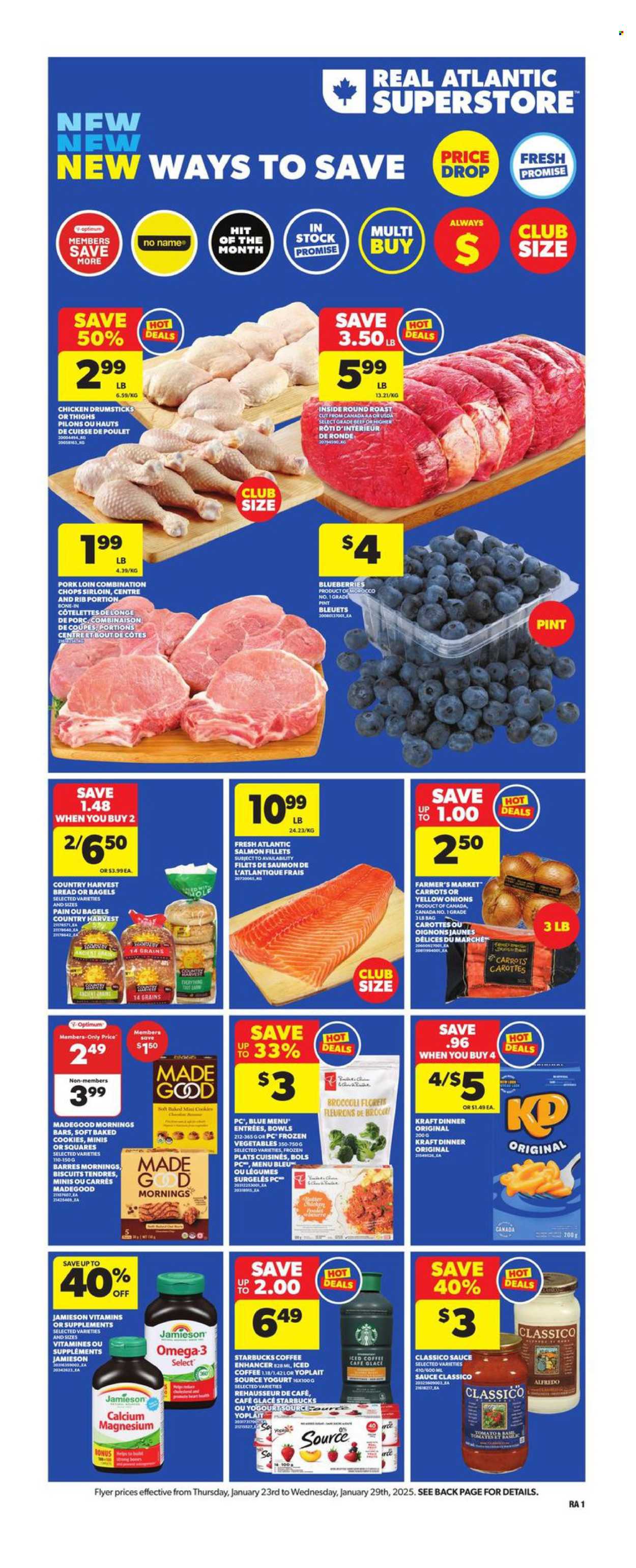 Atlantic Superstore flyer - January 23, 2025 - January 29, 2025. Page 1