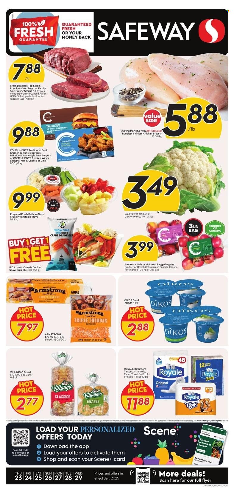 Circulaire Safeway - 23 Janvier 2025 - 29 Janvier 2025. Page 1