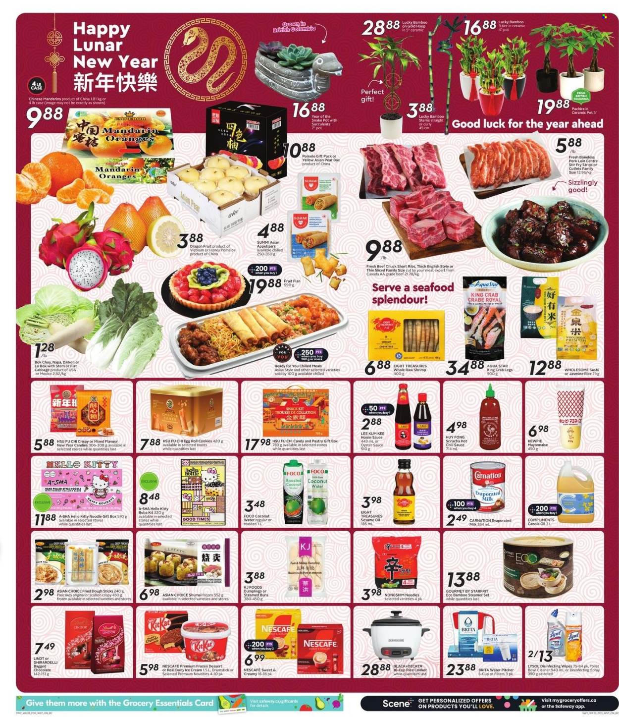 Circulaire Safeway - 23 Janvier 2025 - 29 Janvier 2025. Page 4