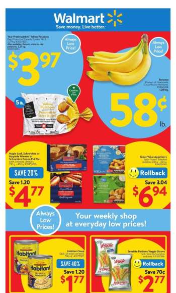 Circulaire Walmart - 23 Janvier 2025 - 29 Janvier 2025.