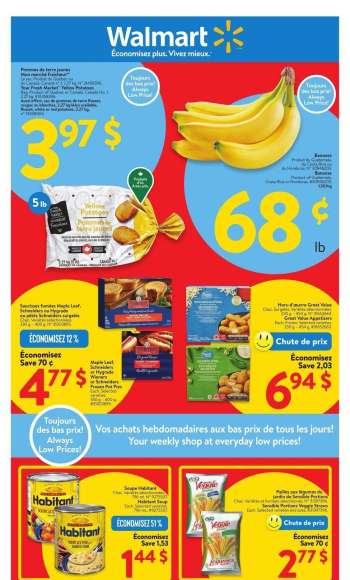 Walmart Flyer - January 23, 2025 - January 29, 2025.