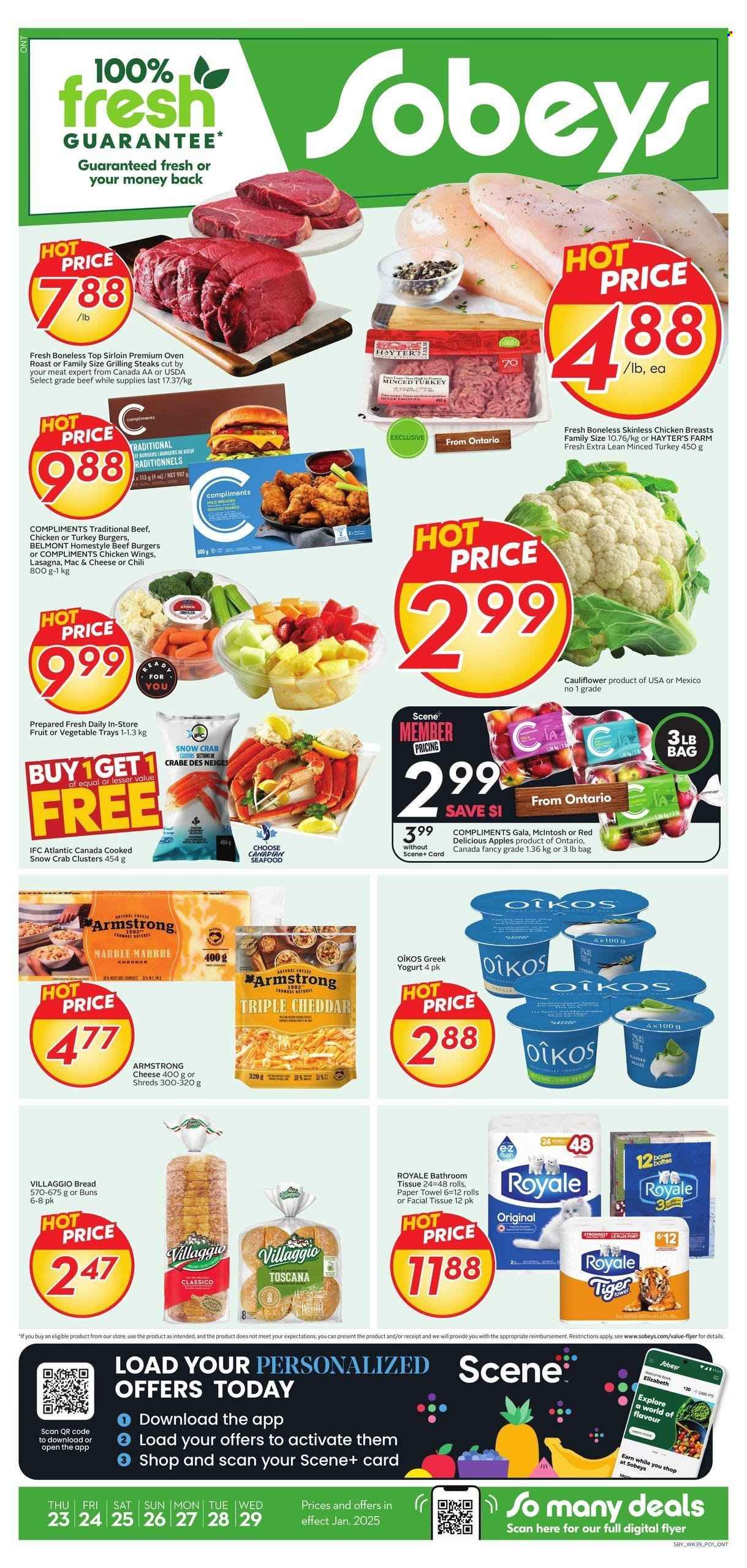 Sobeys flyer - January 23, 2025 - January 29, 2025. Page 1