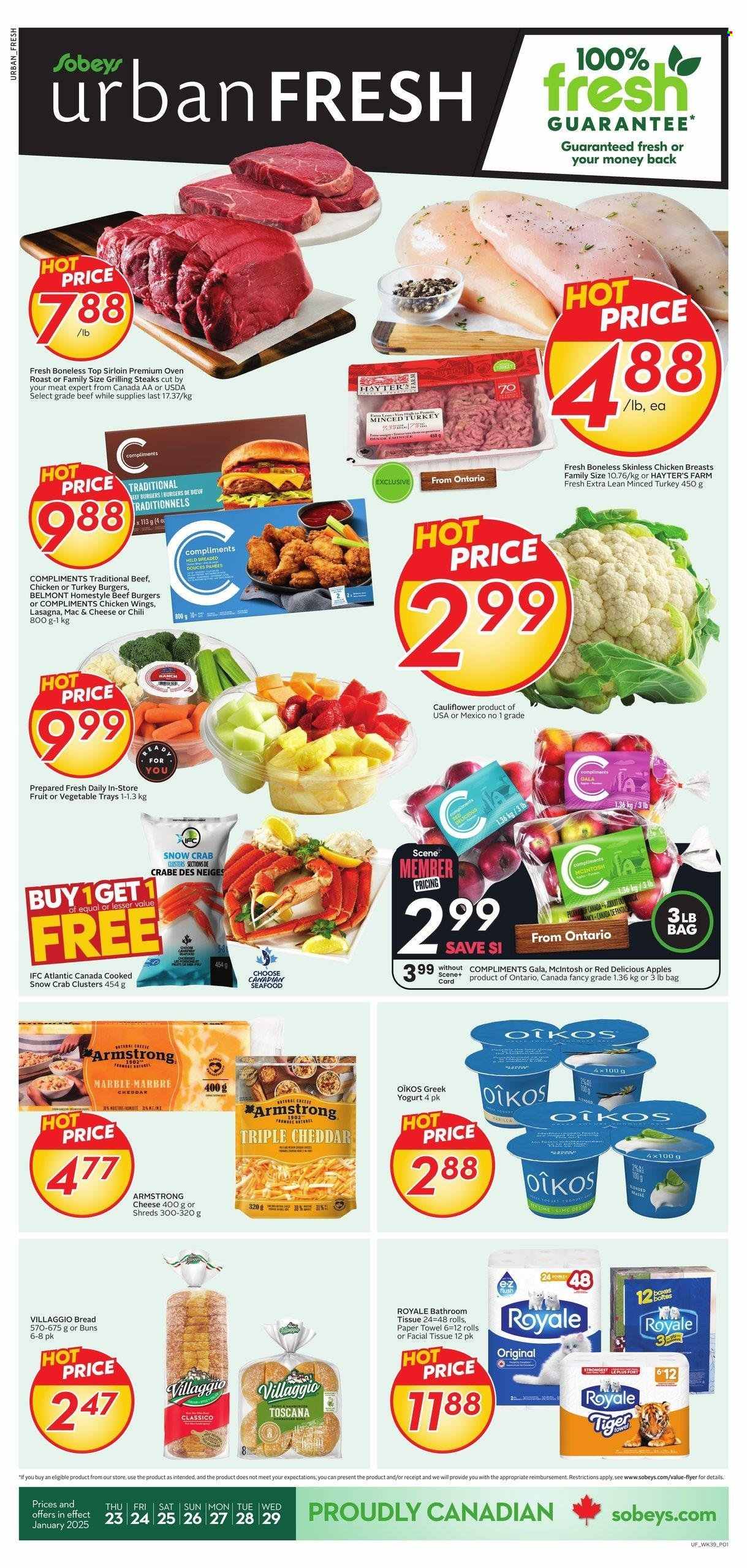 Sobeys Urban Fresh flyer - January 23, 2025 - January 29, 2025. Page 1