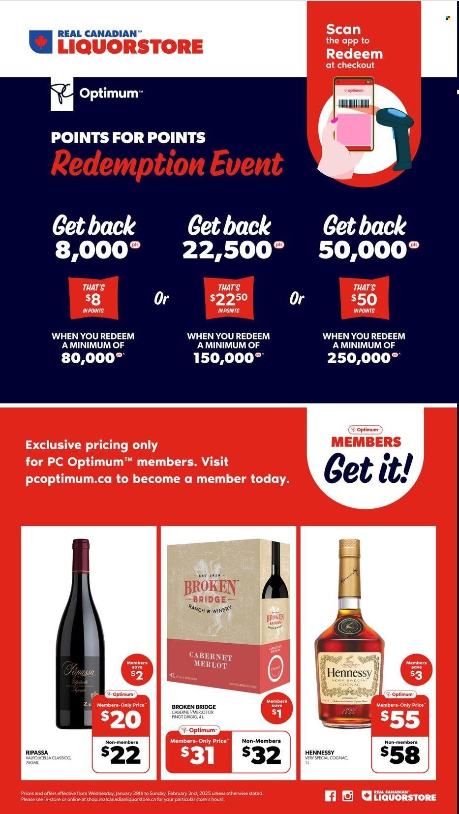 Real Canadian Liquorstore flyer - January 29, 2025 - February 02, 2025. Page 1