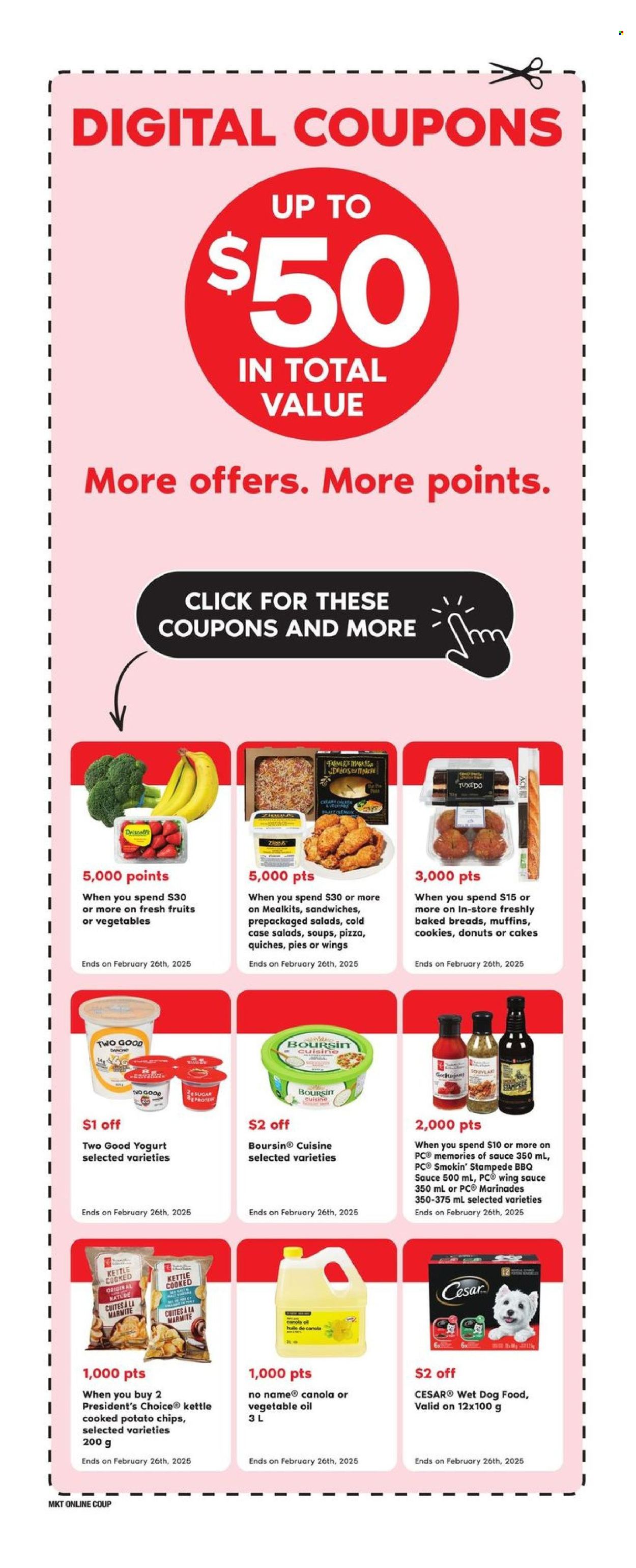 Loblaws flyer - January 30, 2025 - February 05, 2025. Page 12