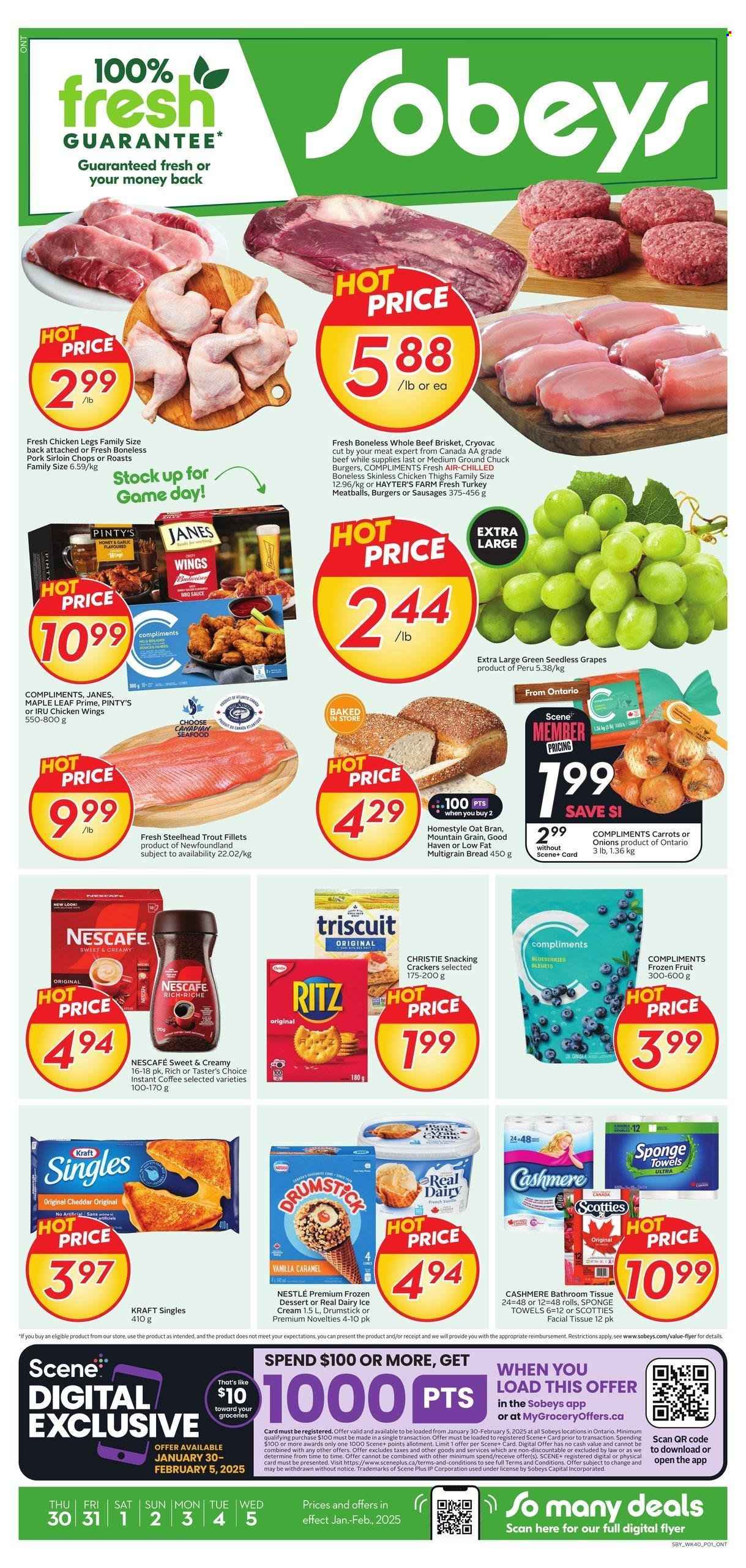 Sobeys flyer - January 30, 2025 - February 05, 2025. Page 1