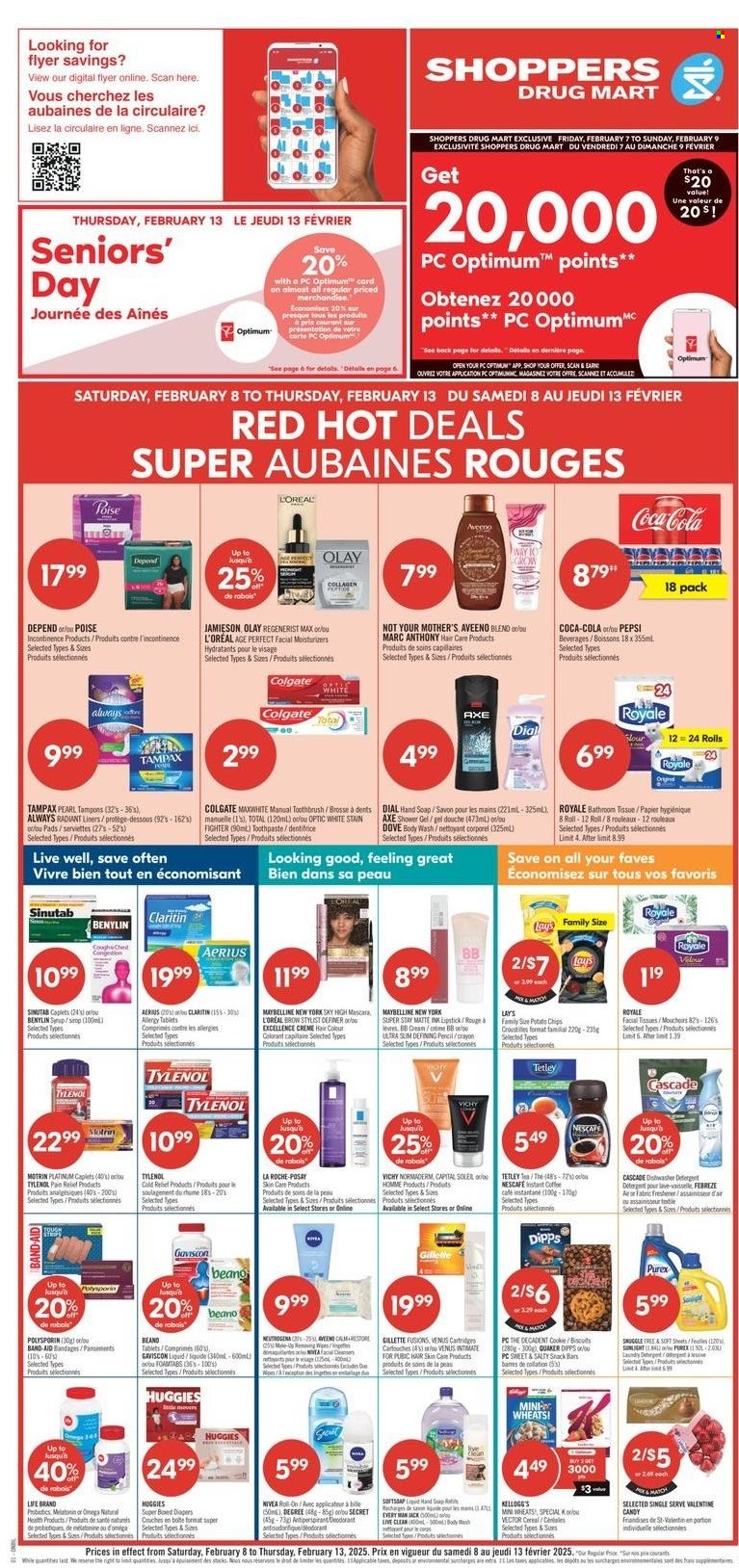 Shoppers Drug Mart flyer - February 08, 2025 - February 13, 2025. Page 1